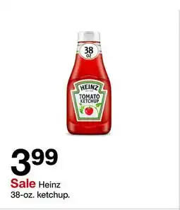Target Heinz 38 - oz. ketchup offer