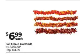 Michaels Fall Chain Garlands by Ashland offer