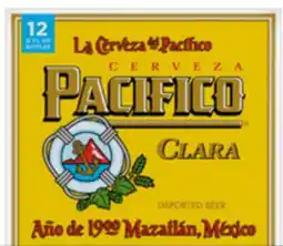 Target Pacifico 12-pk. Beer‡ offer