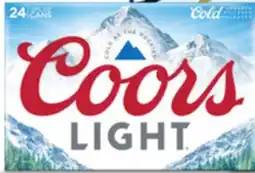 Target Coors 24-pk. beer‡ offer