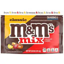 Walgreens Classic Mix of Peanut, Peanut Butter & Milk Chocolate Candy, Sharing Size offer