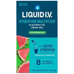 Walgreens Hydration Multiplier Electrolyte Drink Mix Watermelon, 6ct offer