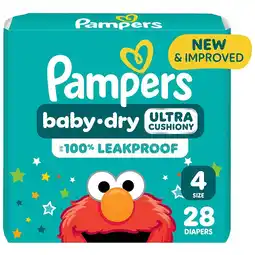 Walgreens Absorbent Disposable Diapers Size 4, 22-37 lbs offer