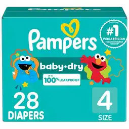 Walgreens Absorbent Disposable Diapers Size 4, 22-37 lbs offer