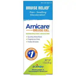 Walgreens Arnicare Homeopathic Bruise Gel Unscented offer