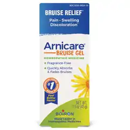 Walgreens Arnicare Homeopathic Bruise Gel Unscented offer