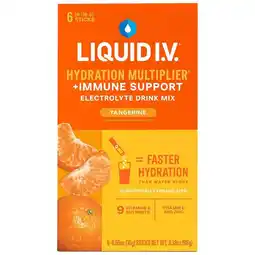 Walgreens Immune Support Drink Mix Tangerine, 6ct offer