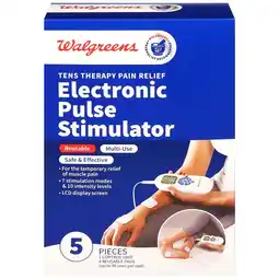 Walgreens TENS Therapy Pain Relief Electronic Pulse Stimulator offer