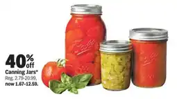 Meijer Canning jars offer