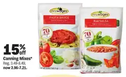 Meijer Canning mixes offer