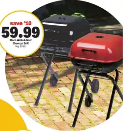 Meijer Meco Walk-A-Bout Charcoal Grill offer