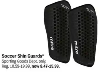 Meijer Soccer shin guards offer