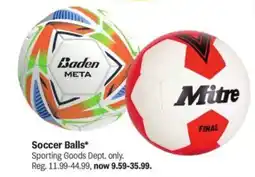 Meijer Soccer balls offer