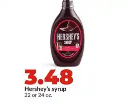 Hy-Vee Hershey's syrup offer