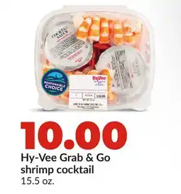 Hy-Vee Hy-Vee Grab & Go shrimp cocktail offer