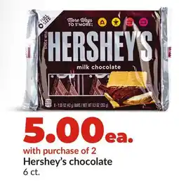 Hy-Vee Hershey's chocolate offer
