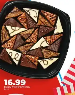 Hy-Vee Bakery-fresh brownie tray offer