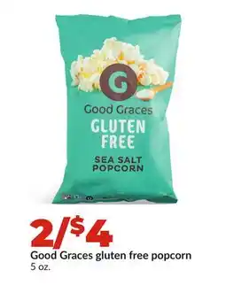 Hy-Vee Good Graces gluten free popcorn offer