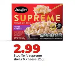 Hy-Vee Stouffer's supreme shells & cheese offer