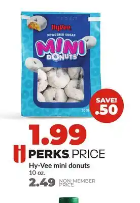 Hy-Vee Hy-Vee mini donuts offer