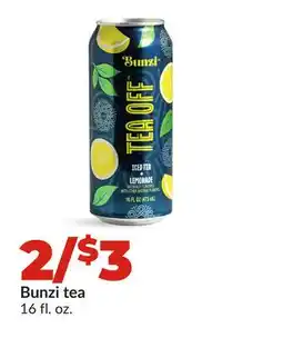 Hy-Vee Bunzi tea offer