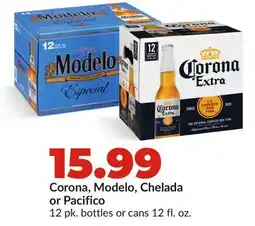 Hy-Vee Corona, Modelo, Chelada or Pacifico offer
