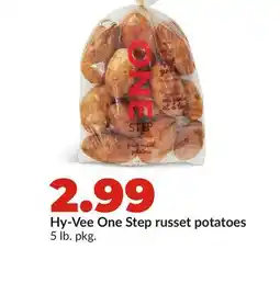 Hy-Vee Hy-Vee One Step russet potatoes offer