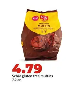 Hy-Vee Schär gluten free muffins offer