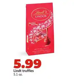 Hy-Vee Lindt truffles offer