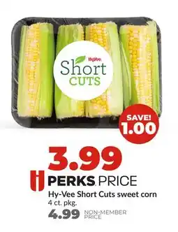 Hy-Vee Hy-Vee Short Cuts sweet corn offer