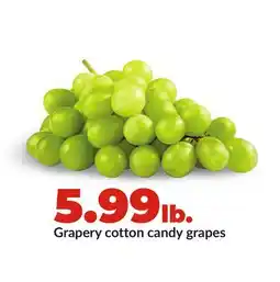 Hy-Vee Grapery cotton candy grapes offer
