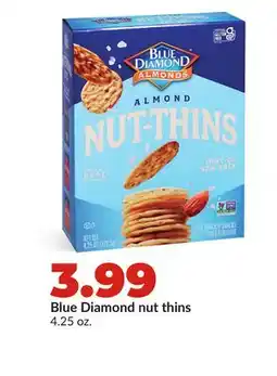 Hy-Vee Blue Diamond nut thins offer
