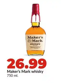 Hy-Vee Maker's Mark whisky offer