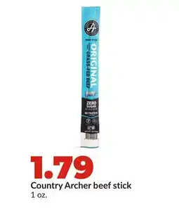 Hy-Vee Country Archer beef stick offer