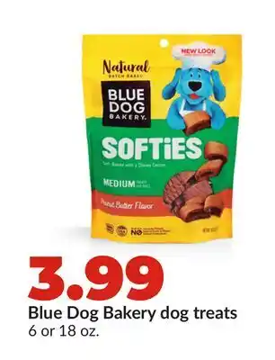 Hy-Vee Blue Dog Bakery dog treats offer