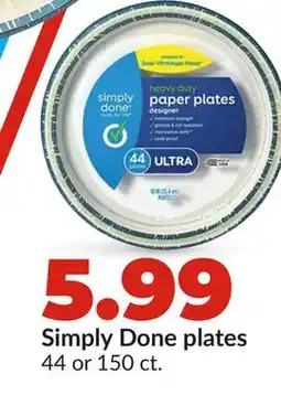 Hy-Vee Simply Done plates offer