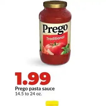 Hy-Vee Prego pasta sauce offer