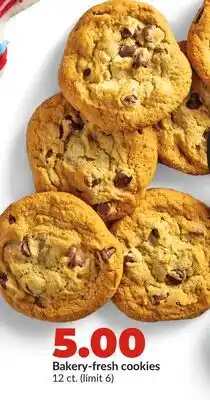 Hy-Vee Bakery-fresh cookies offer