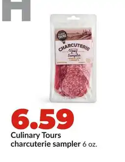 Hy-Vee Culinary Tours charcuterie sampler offer