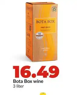 Hy-Vee Bota Box wine offer