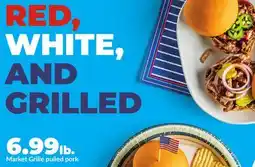 Hy-Vee Market Grille pulled pork offer