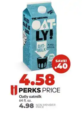 Hy-Vee Oatly oatmilk offer