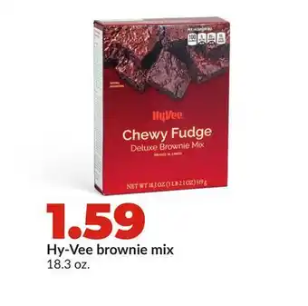 Hy-Vee Hy-Vee brownie mix offer