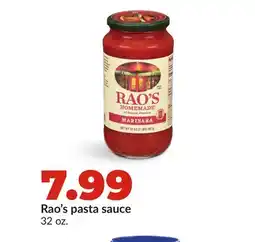 Hy-Vee Rao's pasta sauce offer