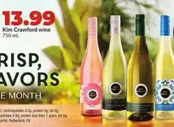 Hy-Vee Kim Crawford wine offer