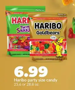 Hy-Vee Haribo party size candy offer
