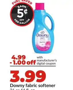 Hy-Vee Downy fabric softener offer