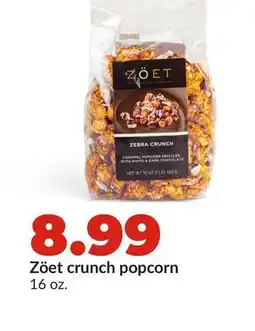 Hy-Vee Zöet crunch popcorn offer
