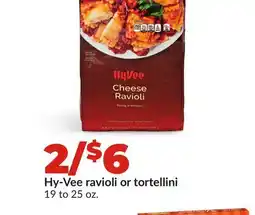 Hy-Vee Hy-Vee ravioli or tortellini offer