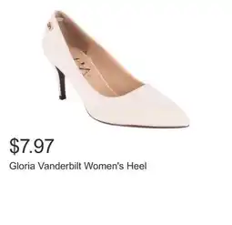 Costco Gloria Vanderbilt Women's Heel offer